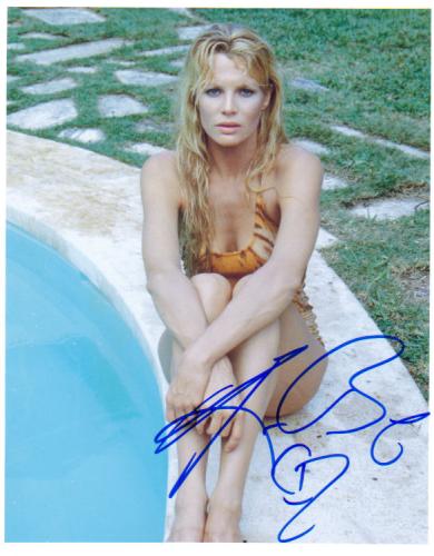 KIM BASINGER HOT POOLSIDE SIGNED PHOTO Listing Details