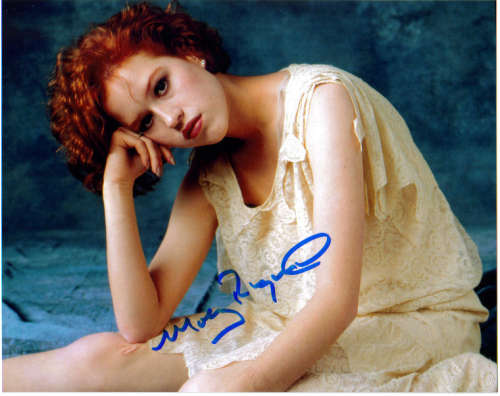 Molly Ringwald Young & Very Pretty Autographed Photo!