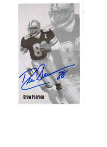 Drew Pearson 'Dallas Cowboys' 5X8 Signed Photo!