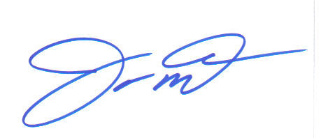Joe Montana Great Signed Index Card!