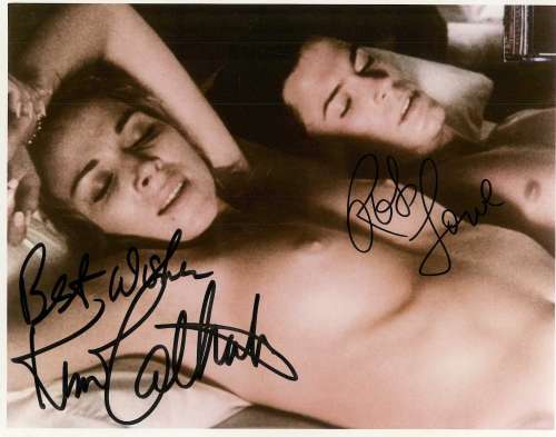 Kim Cattrall (Nude) & Rob Lowe 'Masquerade' Signed Photo!