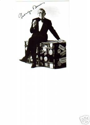 George Burns Vintage Signed 5X7 Photo!