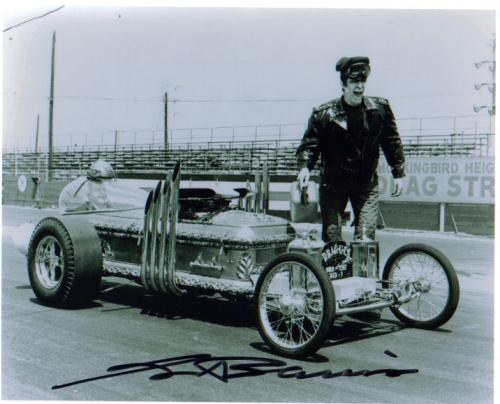 George Barris Munster Mobile Creator Signed Photo #3