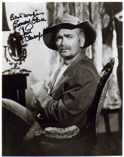 Buddy Ebsen Very Rare 'Jed Clampett' From The 'Beverly Hillbillies' Signed Photo!