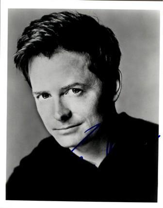 Michael J. Fox Uncommon And Vintage Signed Photo!