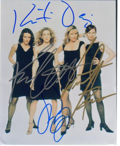 Awesome 'Sex and the City' Autographed Cast Photo!
