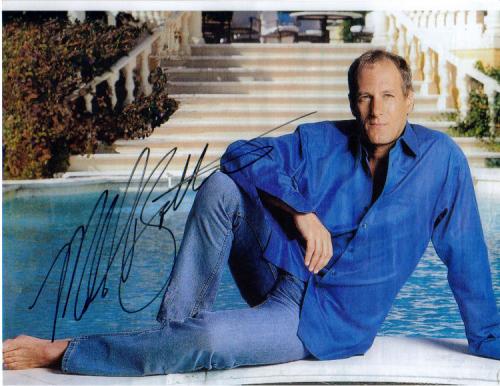 Michael Bolton Very Handsome Signed Photo!