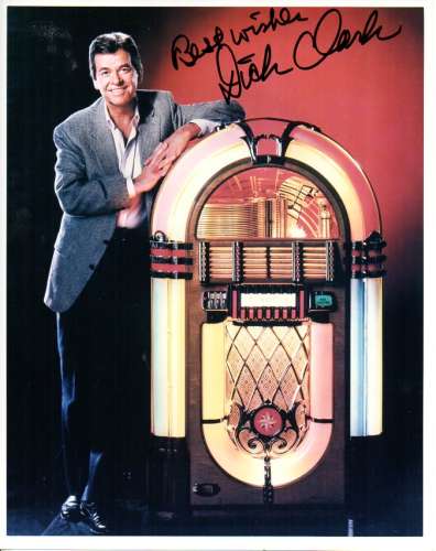 Dick Clark (1929-2012) 'American Bandstand' Vintage Autographed Photo!