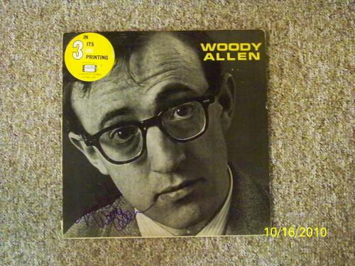 Woody Allen Very Uncommon Autographed Album!