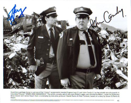 John Candy (Deceased) and Eugene Levy Signed 10x8 Movie Still!