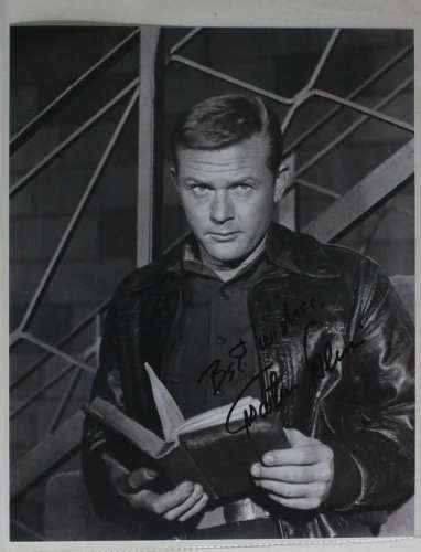 Martin Milner (1931-2015) from 'Adam 12' Autographed Uncommon Photo!