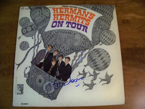 Peter Noone Autographed 'Herman'S Hermits' Second Album Signed Lp!