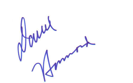 Darrell Hammond 'Saturday Night Live' Signed Index Card!