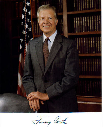 Jimmy Carter (As President) Signed Photo - Nice!