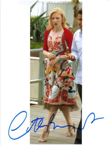 Cate Blanchett 'The Curious Case Of Benjamin Button' Signed Photo!