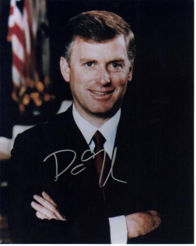 Dan Quayle Former V.P. Of The United States Signed Photo!