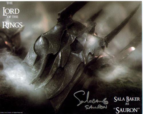 Sala Baker 'Lord Of The Rings' Signed Photo!