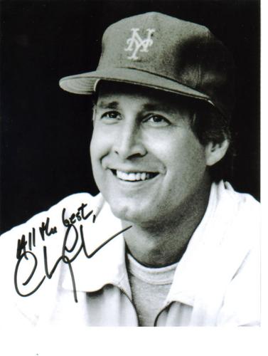 Chevy Chase Vintage 'Vacation' Closeup Signed Photo!