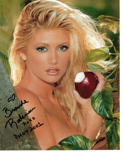 Brande Roderick Incredibly Sexy Autographed Closeup - Ouch!