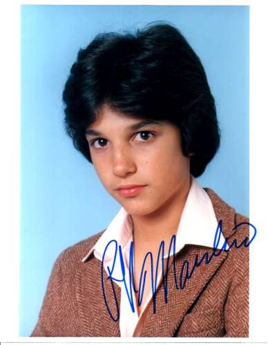 Ralph Macchio Very Young Autographed Photo - Cool!