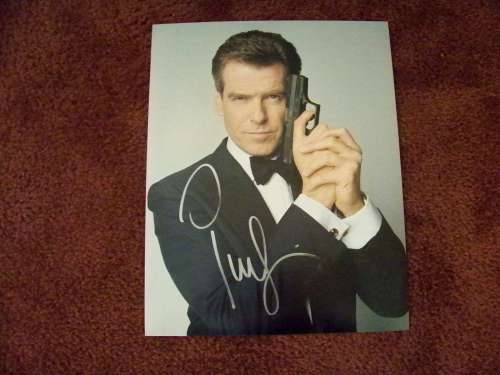 Pierce Brosnan 'James Bond 007' 11x14 Autographed Photo!
