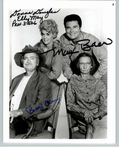 The 'Beverly Hillbillies' Awesome Signed Vintage Photo!