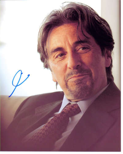 Al Pacino '88 Minutes' Autographed Color Photo - Nice Closeup!