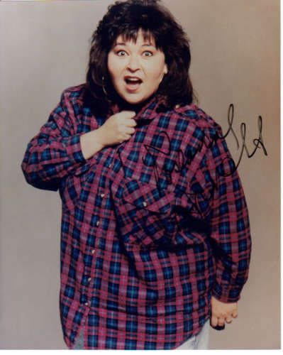 Roseanne Arnold 'Roseanne' Awesome Vintage Autographed Photo!