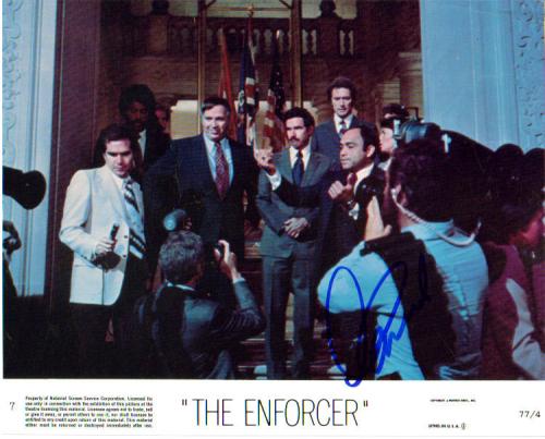 Clint Eastwood Vintage 'Enforcer' Autographed Photo #1