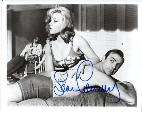 Sean Connery 'James Bond' Vintage Autographed Photo!