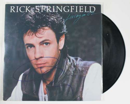 Rick Springfield Vintage Autographed Album Cover with LP!