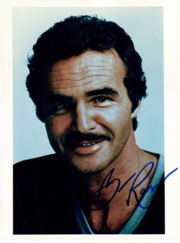 Burt Reynolds Handsome Signed Photo!