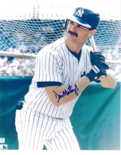 Don Mattingly New York Yankees Signed Photo!