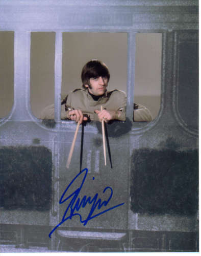 Ringo Starr Vintage 'Beatles' Autographed Photo - Cool!