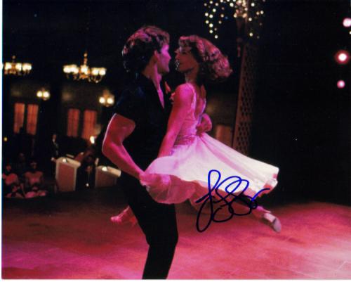 Jennifer Grey Vintage 'Dirty Dancing' Autographed Photo with Patrick Swayze!