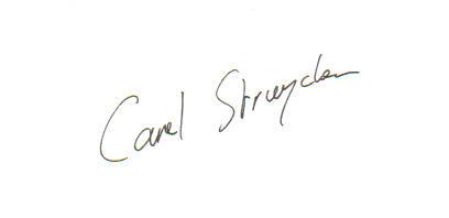 Carel Struycken Signed Index Card!
