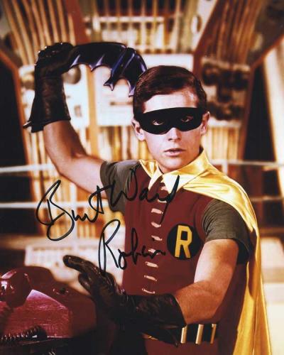 Burt Ward 'Robin' From 'Batman' Signed Photo #3