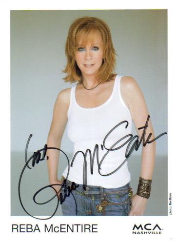 Reba McEntire Awesome Autographed Photo!