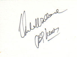 Mike Wallace 'CBS News' Uncommon Signed Index Card!