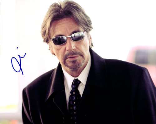 Al Pacino Fantastic Closeup Autographed Pic from '88 Minutes'