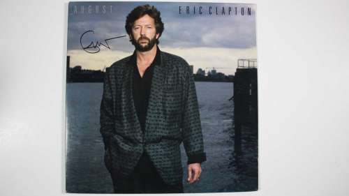 Eric Clapton Super Difficult Signer Autographed Album Cover (No LP) - COA!