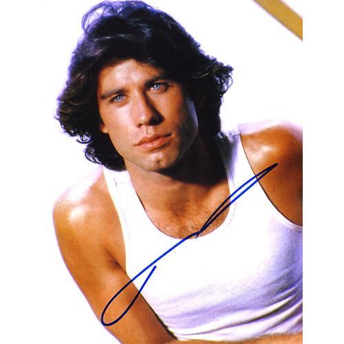 John Travolta Super Sexy & Young Signed Photo - Nice!
