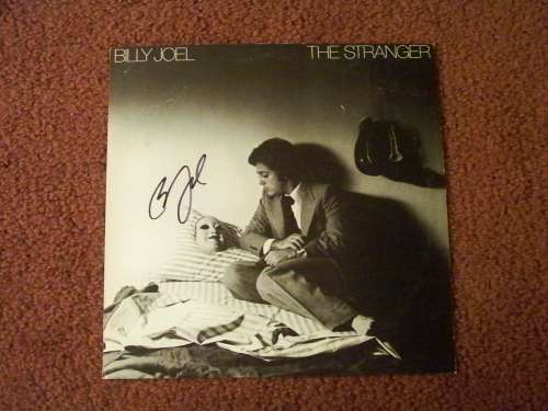 Billy Joel Autographed Vintage 'The Stranger' Album Cover!