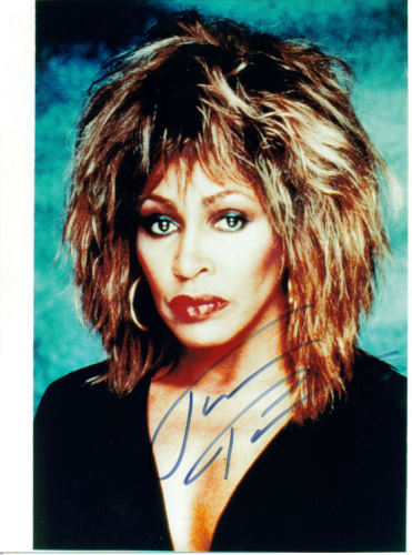 Tina Turner Very Nice Signed Photo!