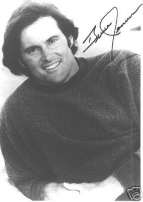Bruce Jenner Olympic Champion Signed Photo!
